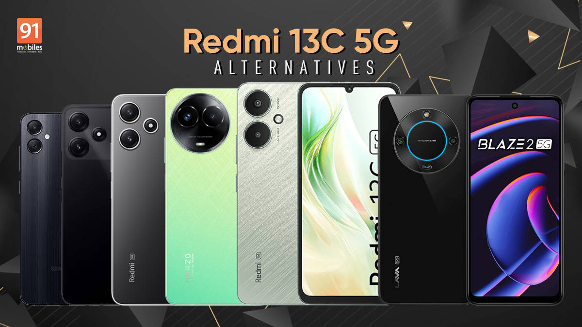 Redmi 13C 5G alternatives in India: Redmi 12 5G, POCO M6 Pro, Realme Narzo  60x 5G and more