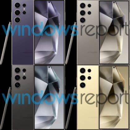 Galaxy S24 series renders