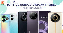 Top 5 curved display phones under Rs 25,000 in India: Realme 11 Pro, iQOO Z7 Pro, and more