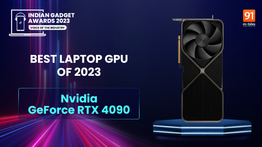 Indian Gadget Awards 2023 Best Laptop GPU of 2023 winner NVIDIA