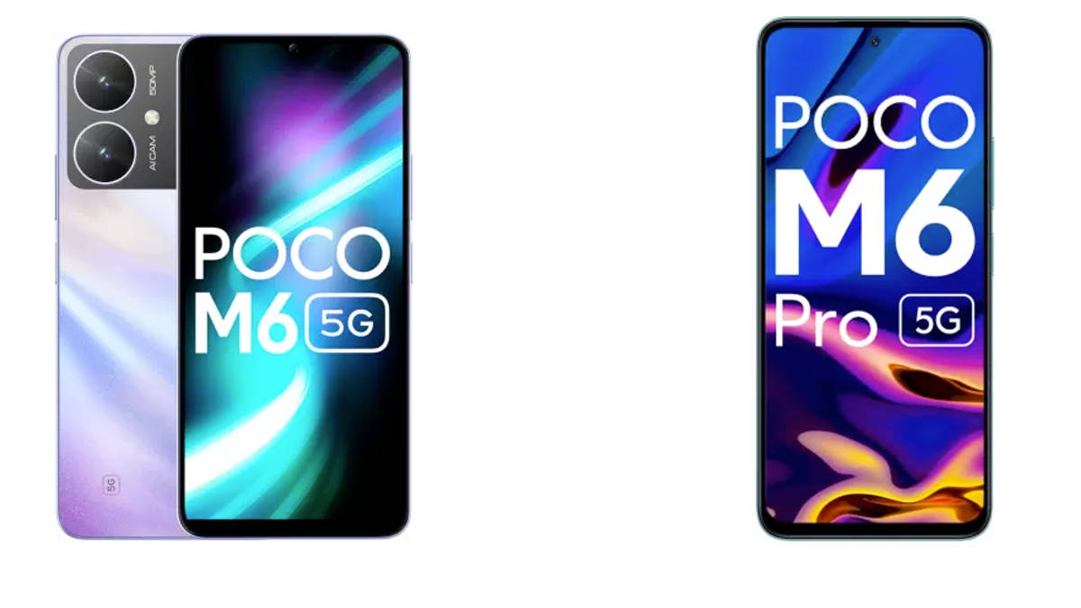 Comparing POCO M6 5G and POCO M6 Pro 5G: price in India, specifications ...