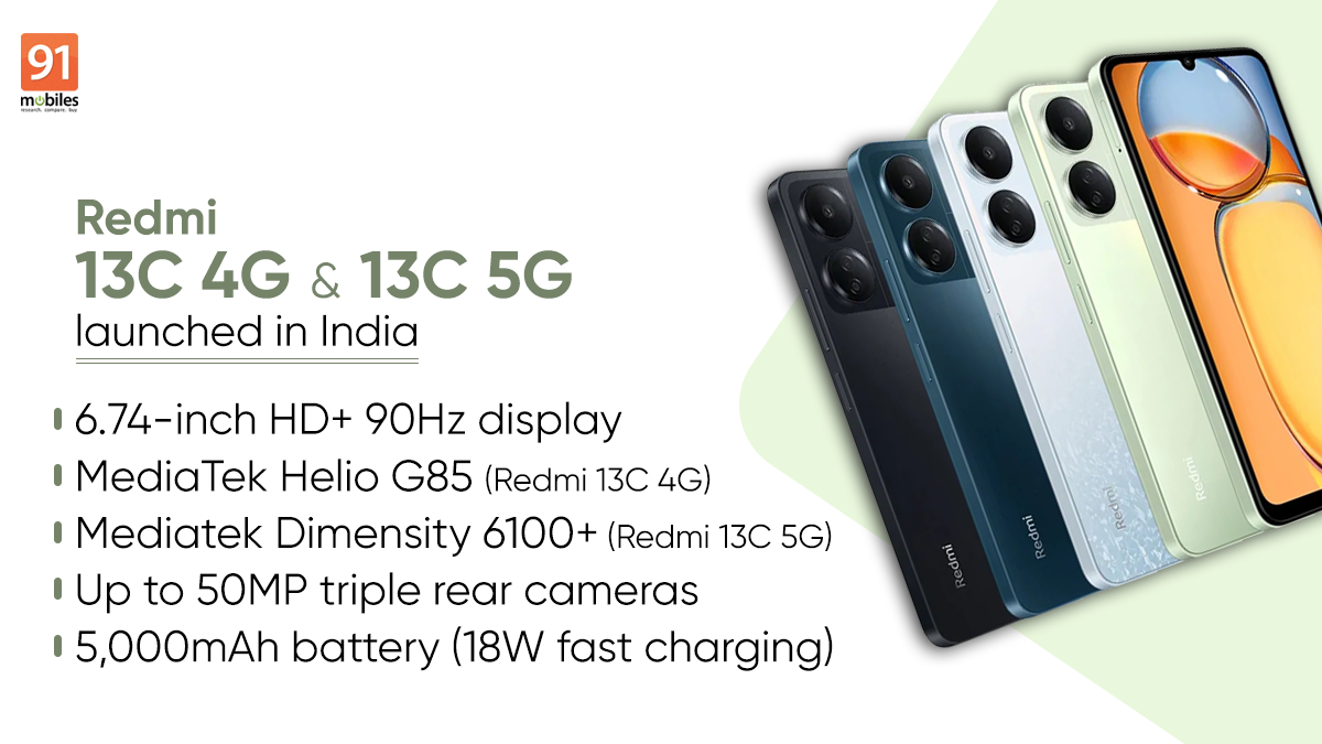 redmi-13C-launched-in-India