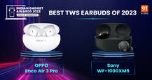 Indian Gadget Awards – Best TWS Earbuds of 2023 winners: OPPO Enco Air 3 Pro and Sony WF-1000XM5
