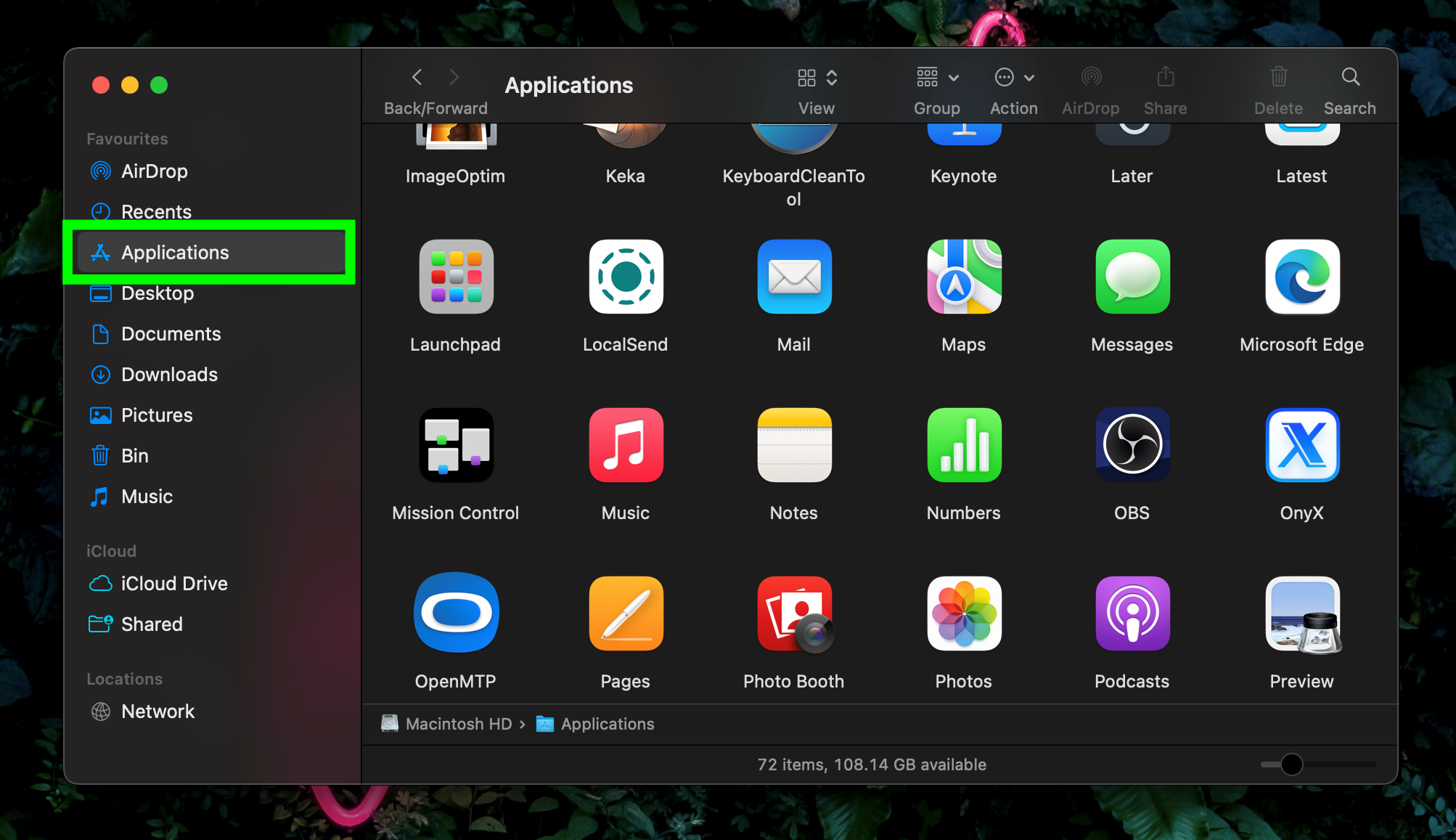 Check MacBook RAM using Activity Monitor