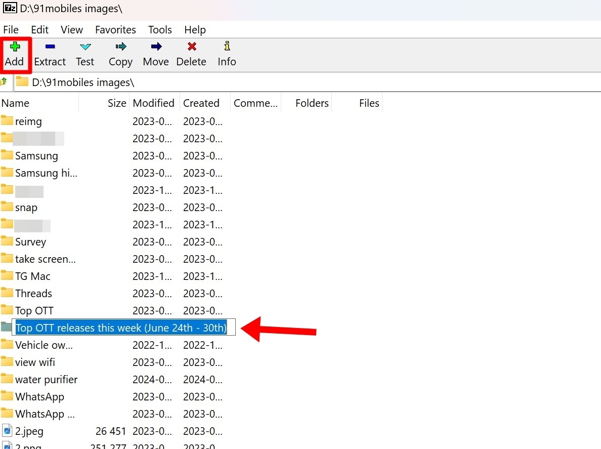 Lock Windows folders using 7Zip