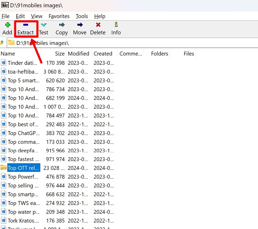 Lock Windows folders using 7Zip