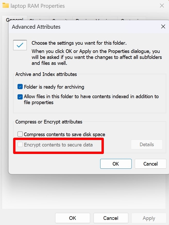 Lock Windows folders using folder encryption
