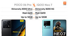 POCO X6 Pro vs iQOO Neo 7 performance comparison: which is better in sub-Rs 30k segment?