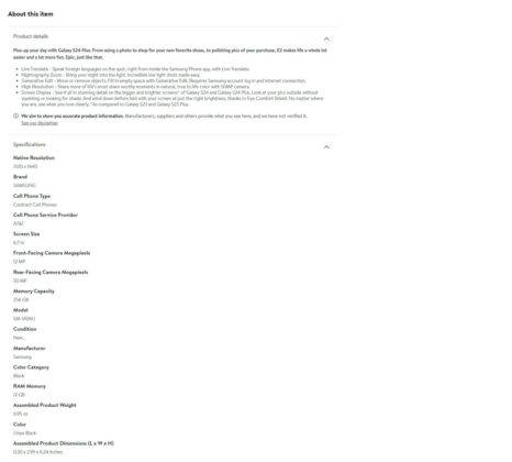 Samsung Galaxy S23+ Walmart