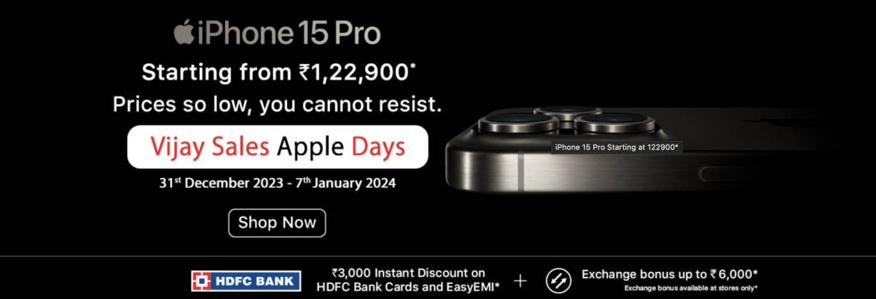 Vijay Sales Apple Days