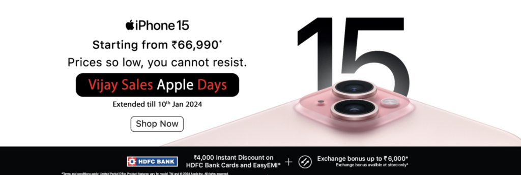 Vijay Sales Apple Days