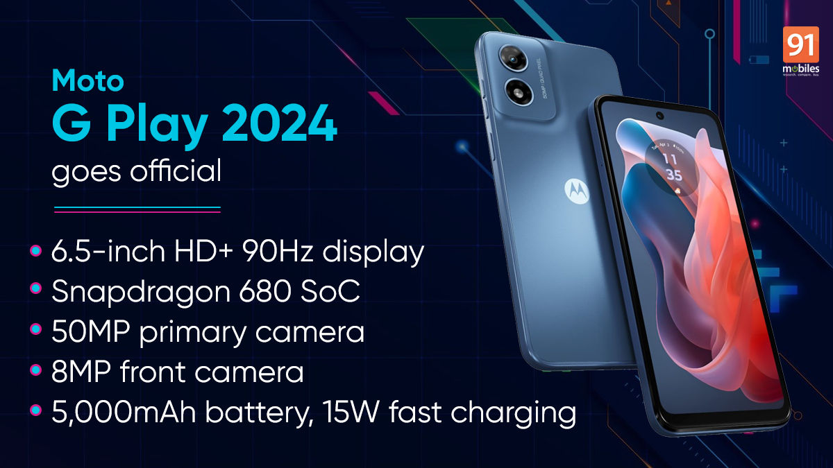 Moto G Play 2024 with 50MP camera, Snapdragon 680 SoC launched in US
