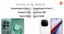 OnePlus 12 vs iQOO 12 performance comparison: the faster flagship?