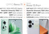 Comparing OPPO Reno 11 and Redmi Note 13 Pro+: price, specifications, design and more