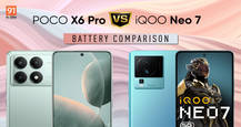 iQOO Neo 7 vs POCO X6 Pro battery comparison: which gaming smartphone offers better backup?