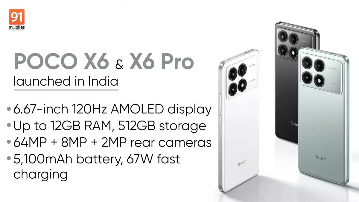 Poco X6 Pro Launch Date India January 11 Specifications Features