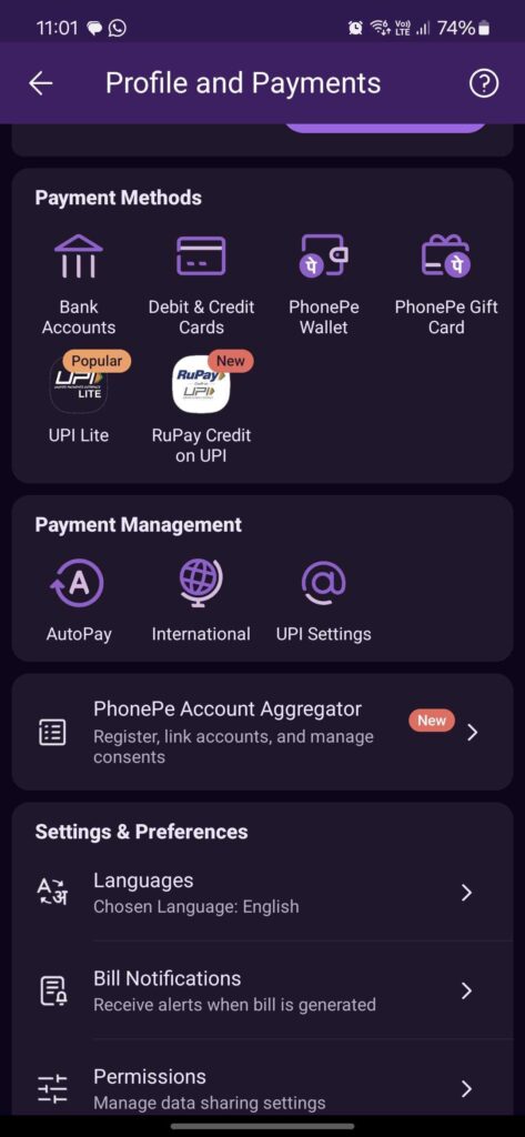 PhonePe UPI International