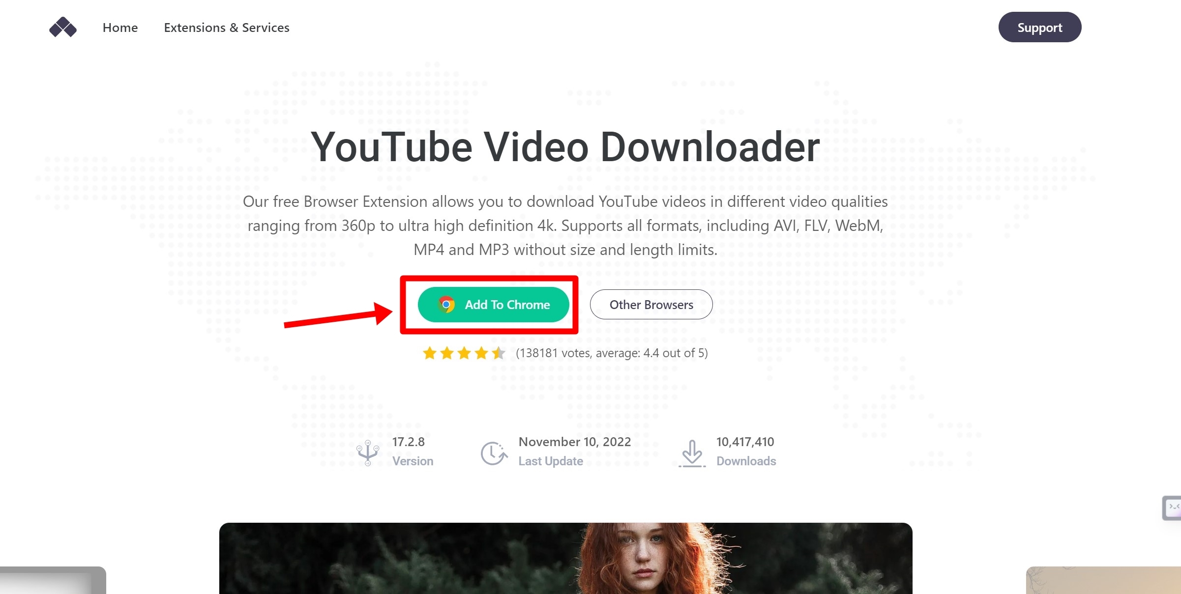 Download-YouTube-video-using browser extension