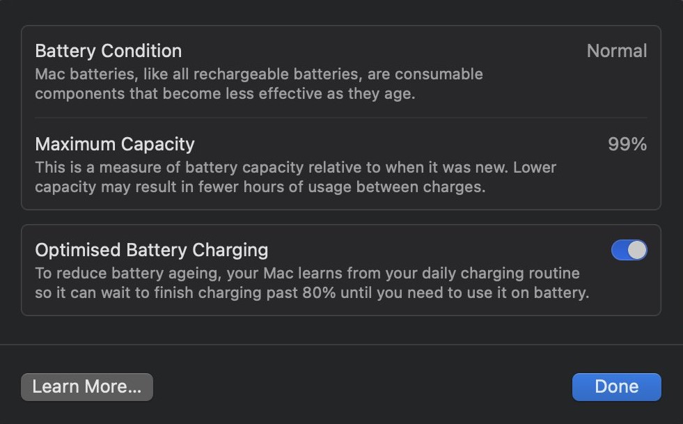 How to check the battery health of your Mac laptop