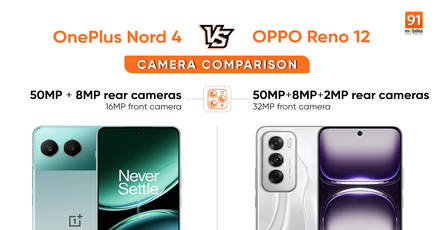 OnePlus Nord 4 vs OPPO Reno 12 camera comparison: which phone’s cameras stand out?