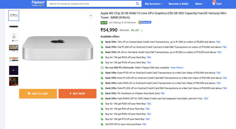 Apple Mac Mini M2 price drop