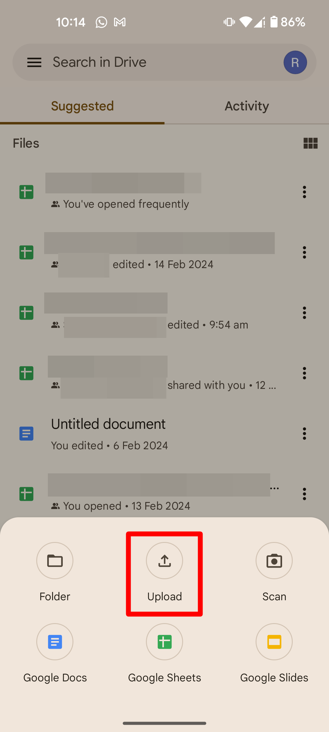 Send files from Android to Mac using Google Drive