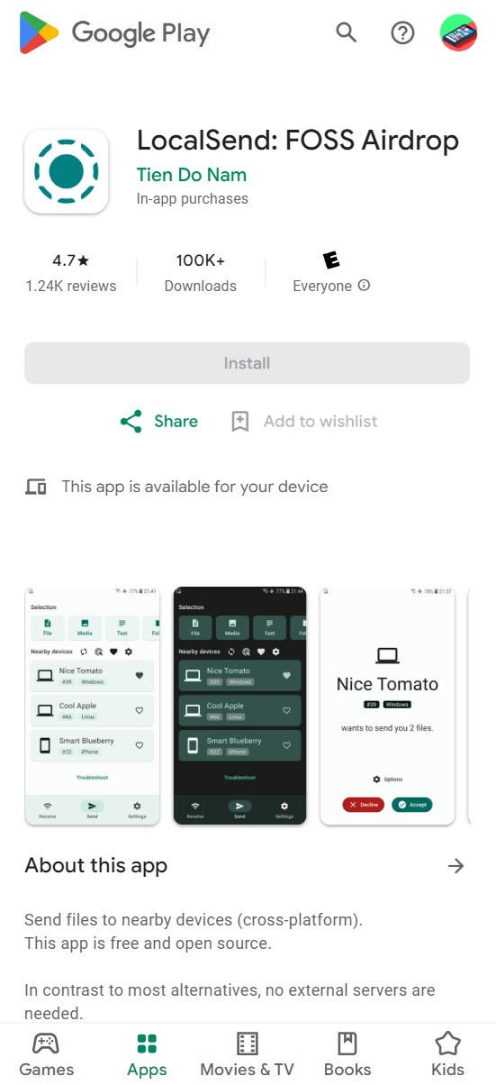 Transfer-files-from-Android-to-Mac-using-Local Send