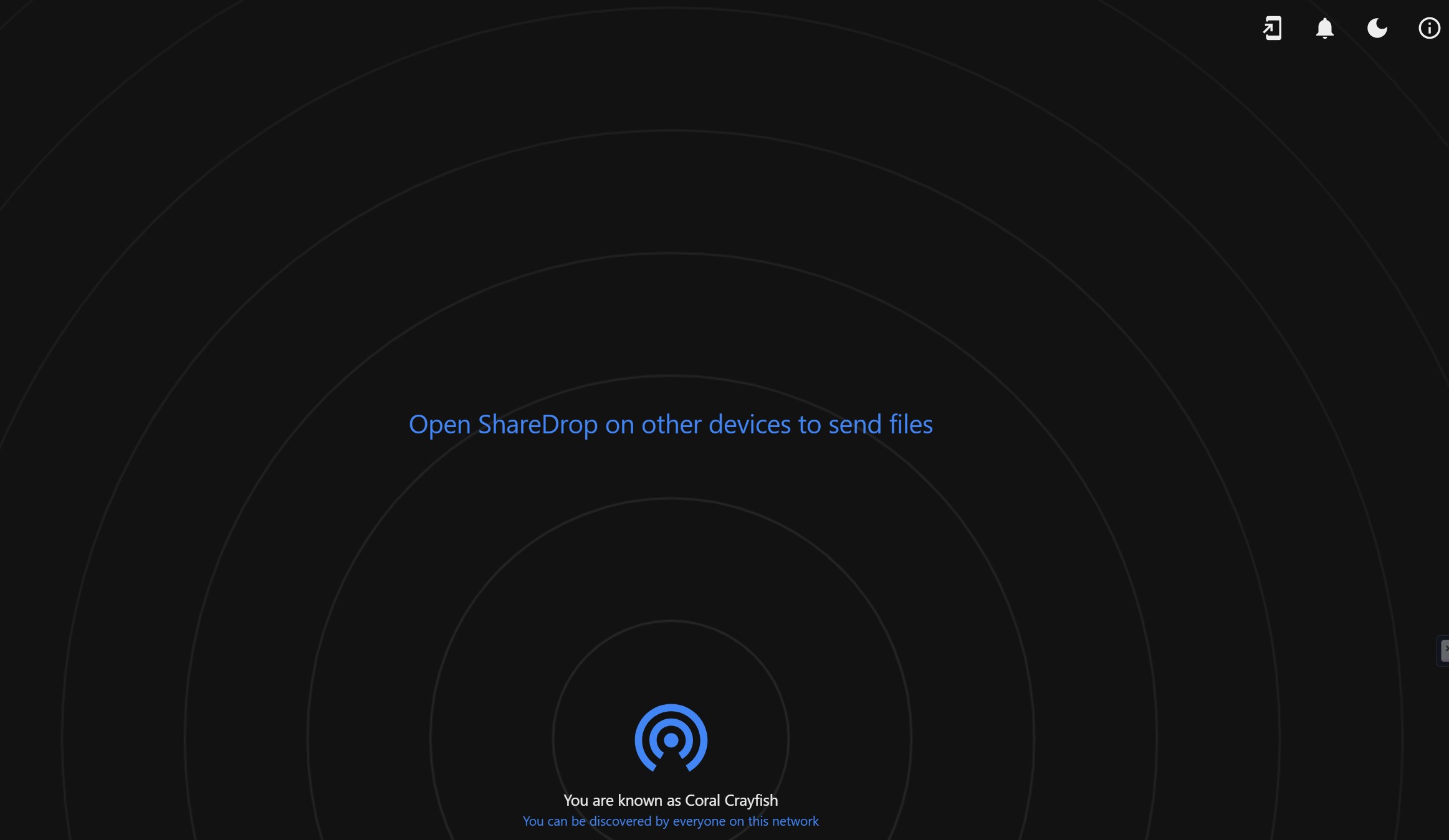 Transfer files from Android to Mac using Share Drop