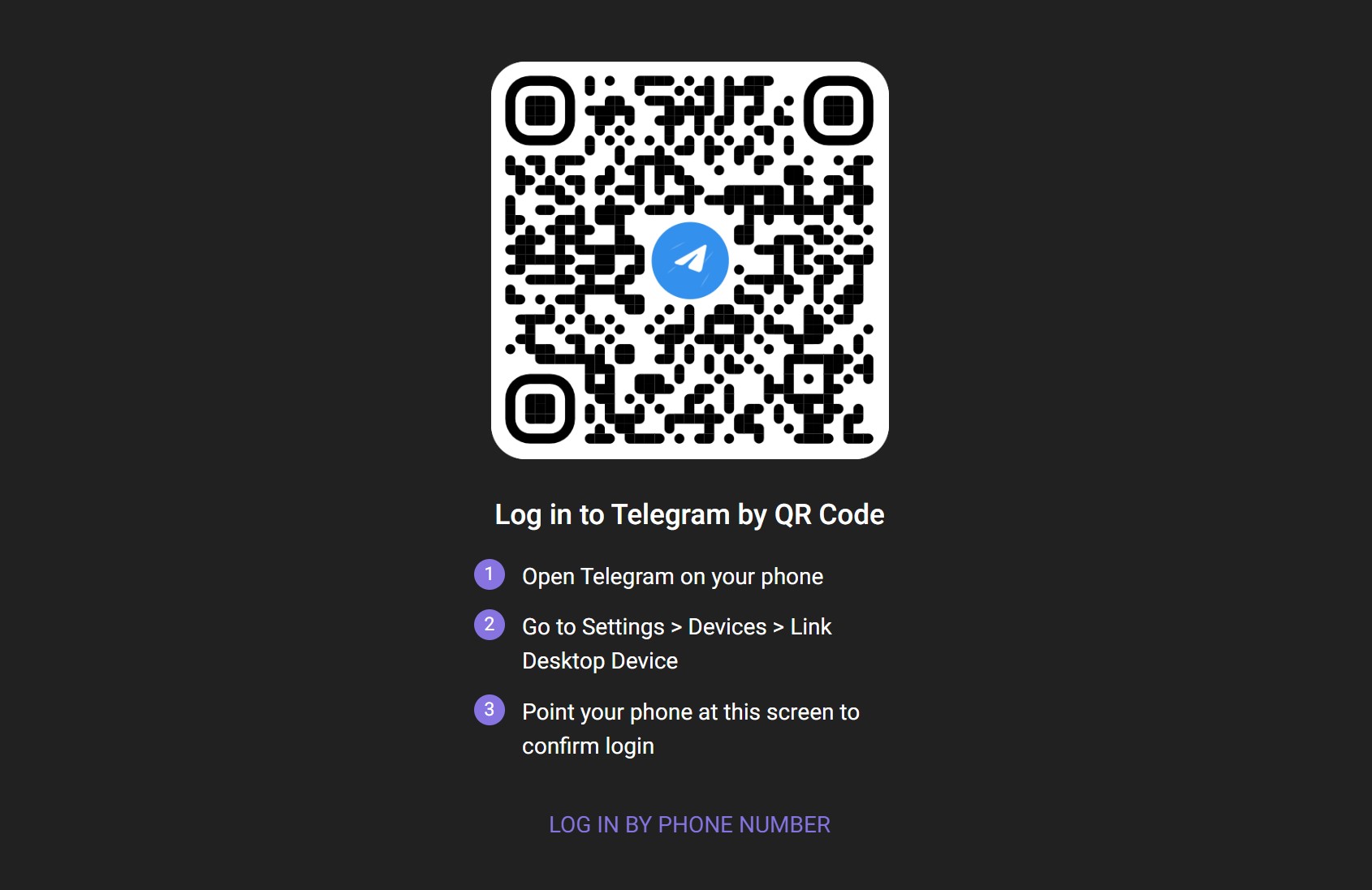 Transfer files from Android to Mac using Telegram