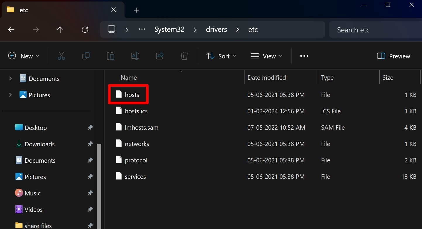 Using hosts file to block websites on Google Chrome (Windows)
