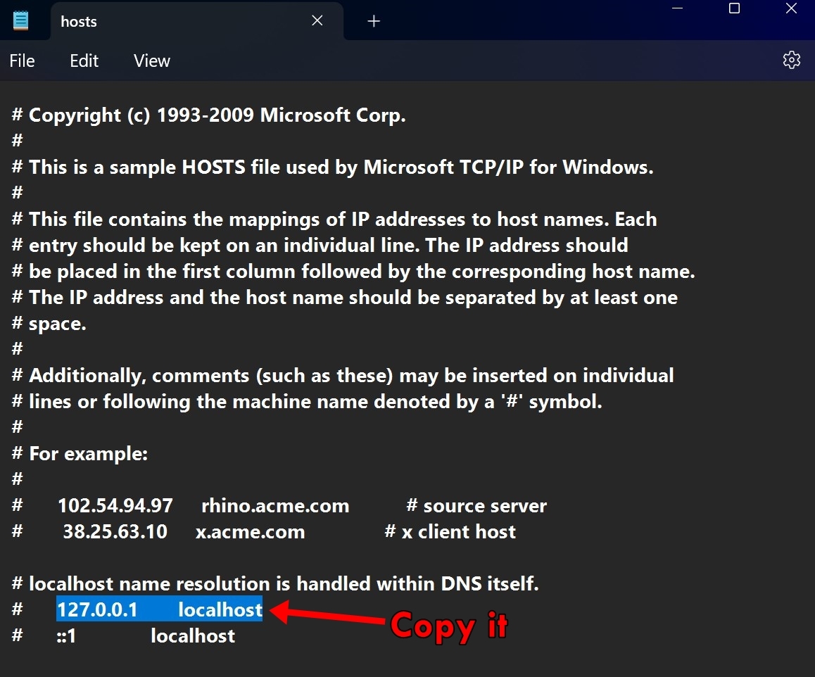 Using hosts file to block websites on Google Chrome (Windows)