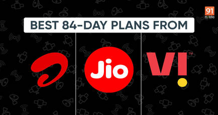 Jio, Airtel, Vi prepaid recharge plans with 84 days of validity in February 2024