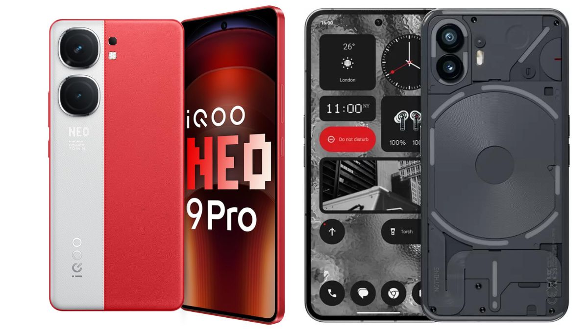 Comparing iQOO Neo 9 Pro and Nothing Phone (2): which is the better sub ...