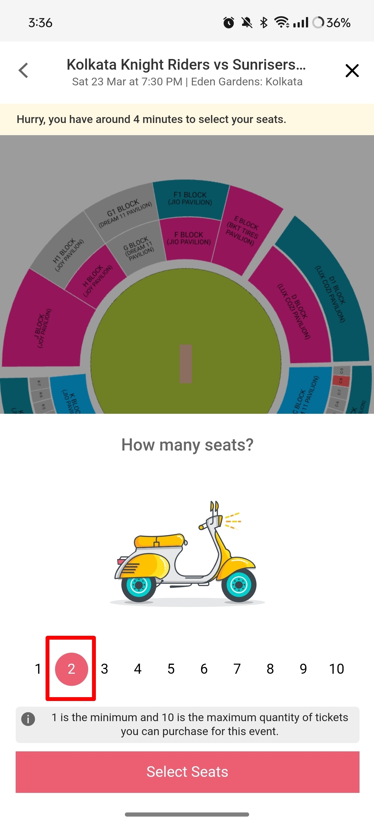 Book IPL 2024 tickets online via BookMyShow (3)