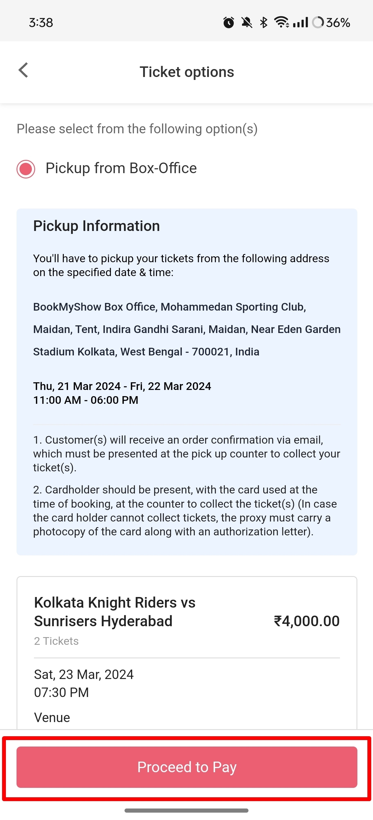 Book IPL 2024 tickets online via BookMyShow