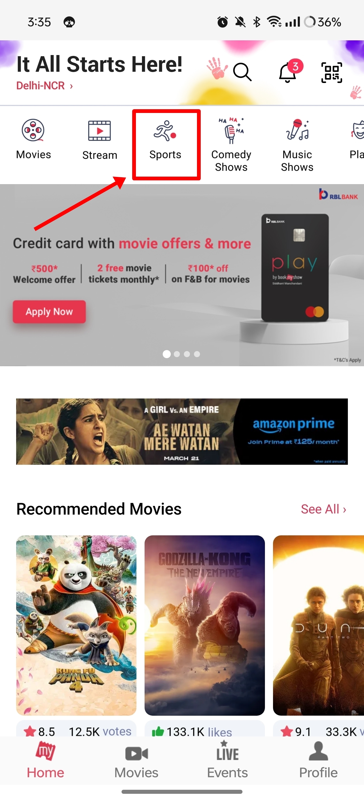 Book IPL 2024 tickets online via BookMyShow