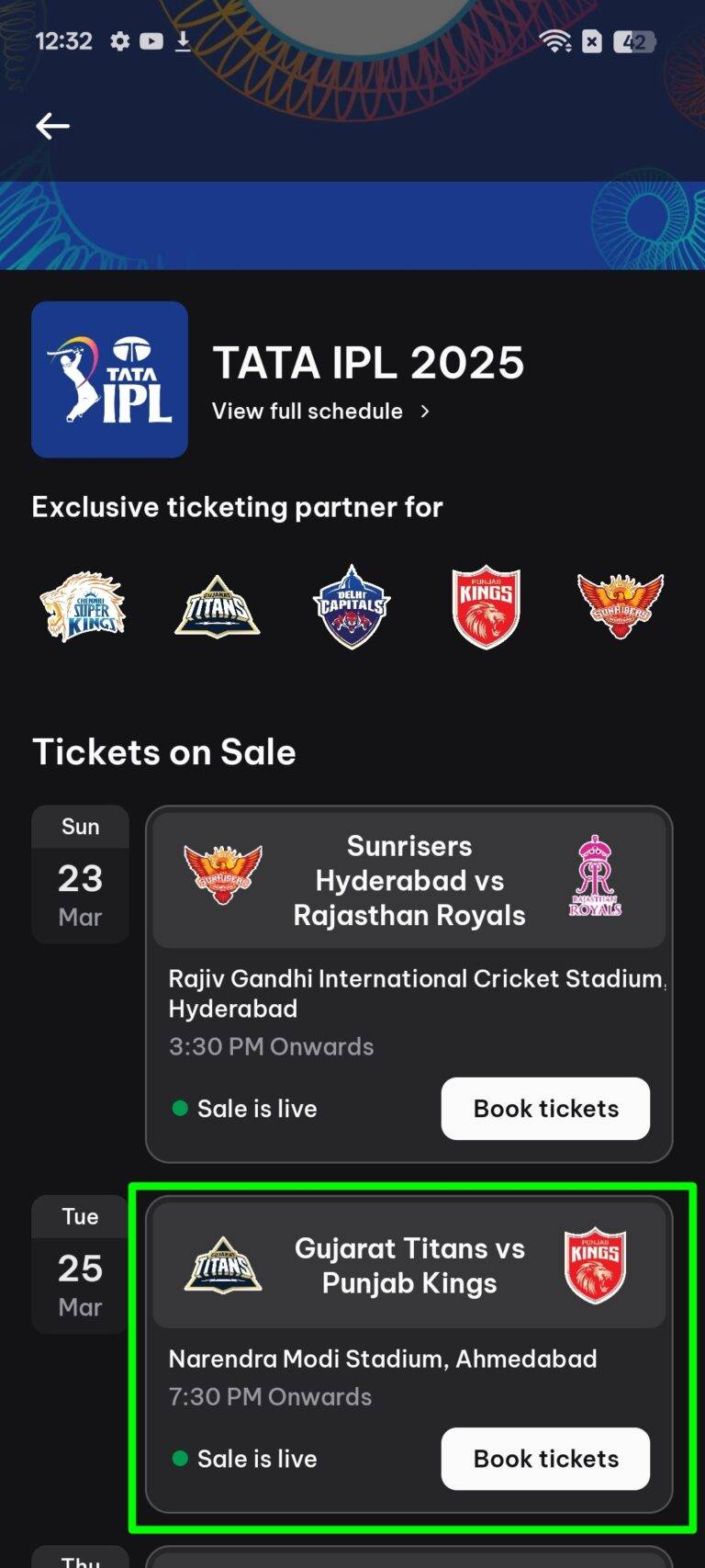 How to book TATA IPL 2025 tickets online and offline, price range Ipl 2025 Tickets Booking Online