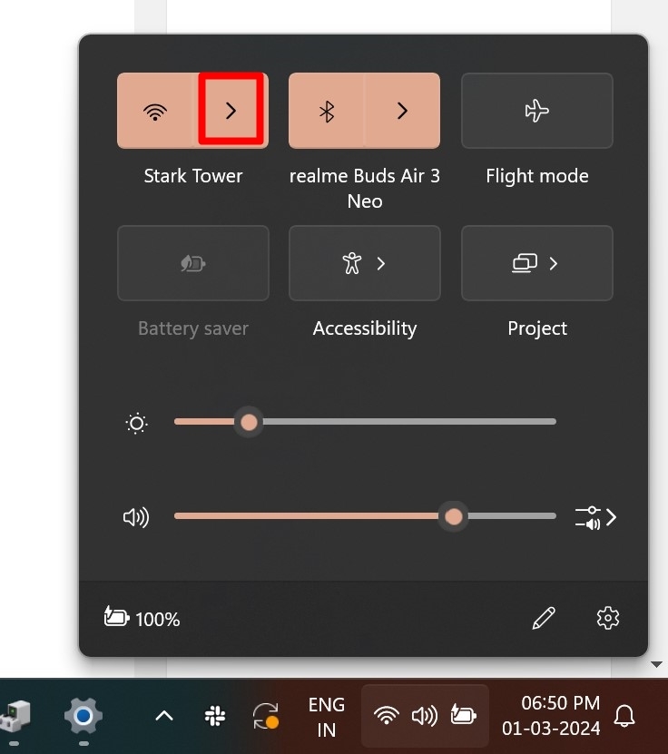 Switch to a different WiFi frequency band to fix WiFi connection