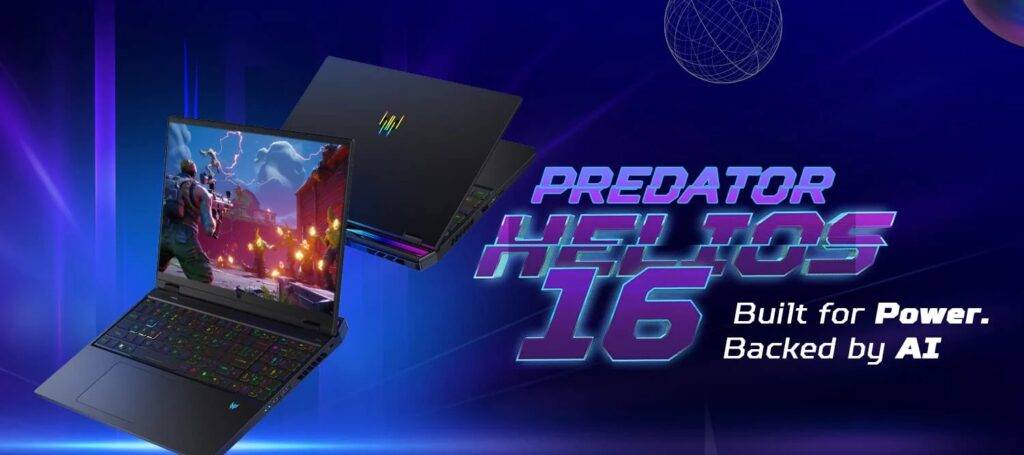 Acer Predator Helios 16 launching in India soon with Intel Core i9