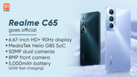 Realme C65 with MediaTek Helio G85, 5000mAh battery launched: price, specifications Thumbnail