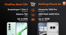 OnePlus Nord CE4 vs Nothing Phone 2(a) performance comparison: which ones faster?