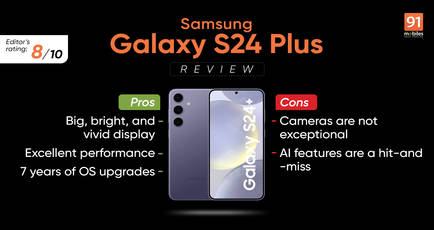 Samsung Galaxy S24 Plus review: the perfect middle child