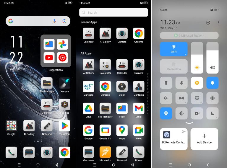 Infinix GT 20 Pro UI