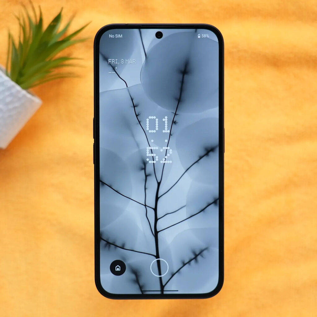 ஃபோன் 2a டிஸ்ப்ளே எதுவும் இல்லை
