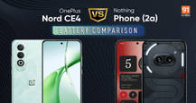 OnePlus Nord CE4 vs Nothing Phone (2a) battery comparison: which phone lasts longer?