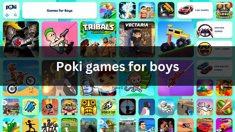 Top Poki games for boys online (free) to play right now