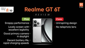 Realme GT 6T review: unmatched display, fast performance