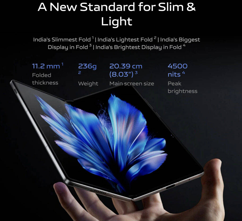 An insider has revealed the specifications of the vivo X Fold 3 and