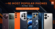 10 most popular phones in May 2024: Realme GT 6T, Infinix GT 20 Pro, Samsung Galaxy F55, and more