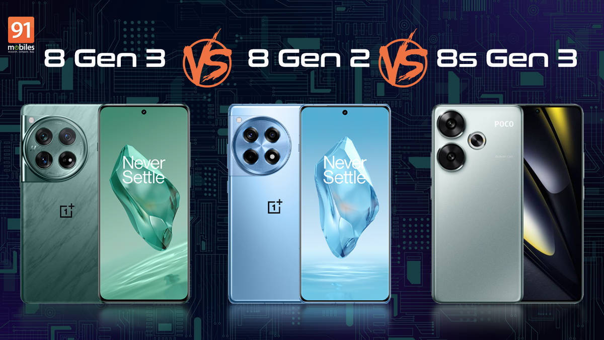 Qualcomm Snapdragon 8 Gen 3 vs 8 Gen 2 vs 8s Gen 3: the pecking order ...